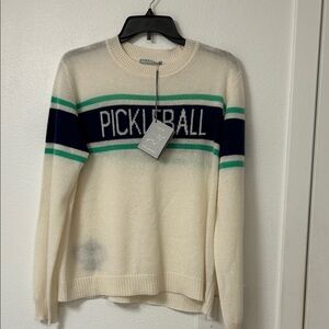 Alashan 100% Cashmere Pickleball Women's Crew Neck Sweater